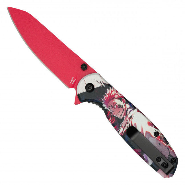 Ryomen Sukuna Assisted Opening Pocket Knife – Jujutsu Kaisen Inspired