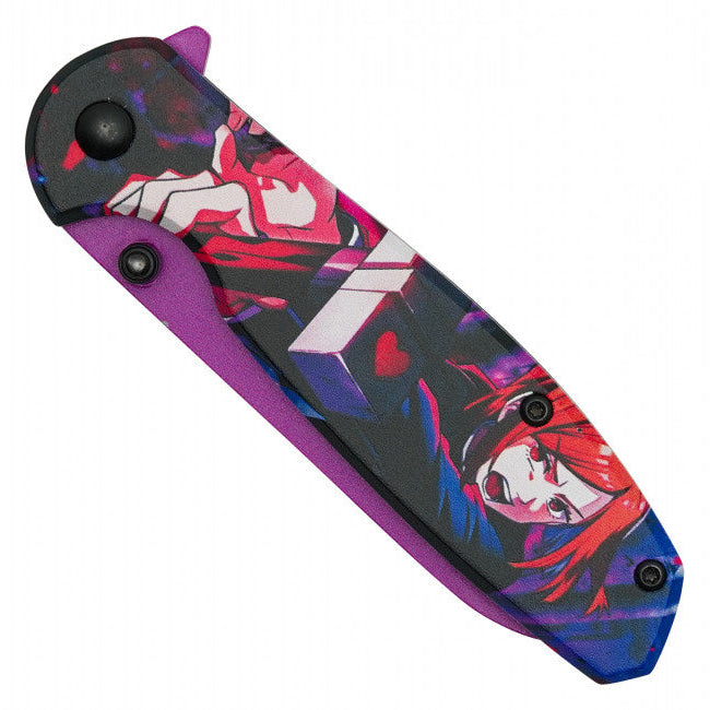 Akari Nitta Assisted Opening Pocket Knife – Jujutsu Kaisen Inspired