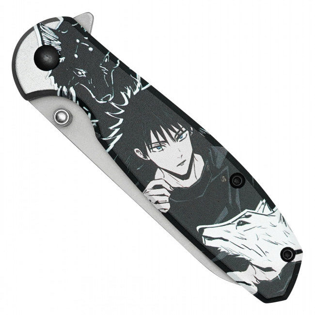 Megumi Fushiguro Assisted Opening Pocket Knife – Jujutsu Kaisen Inspired