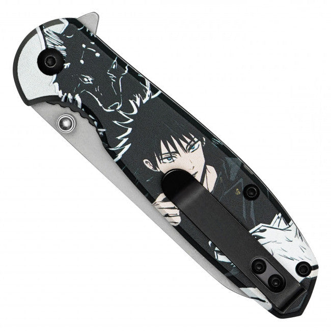Megumi Fushiguro Assisted Opening Pocket Knife – Jujutsu Kaisen Inspired