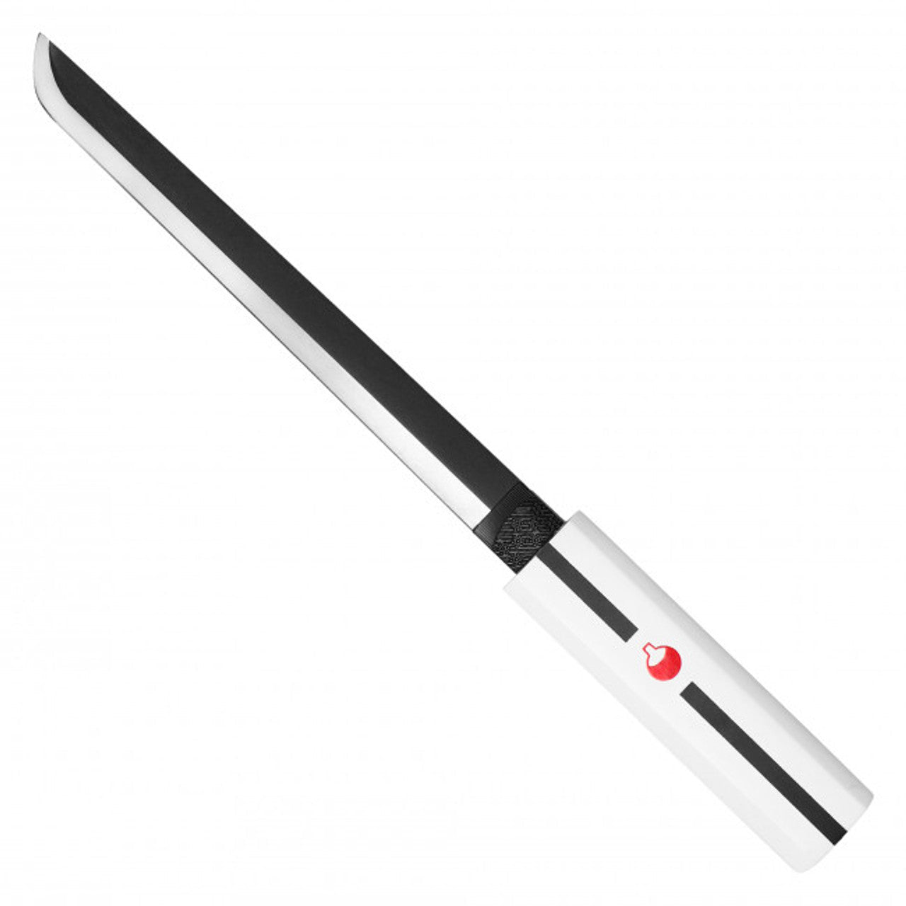17.5" White Shirasaya Wakizashi Sword
