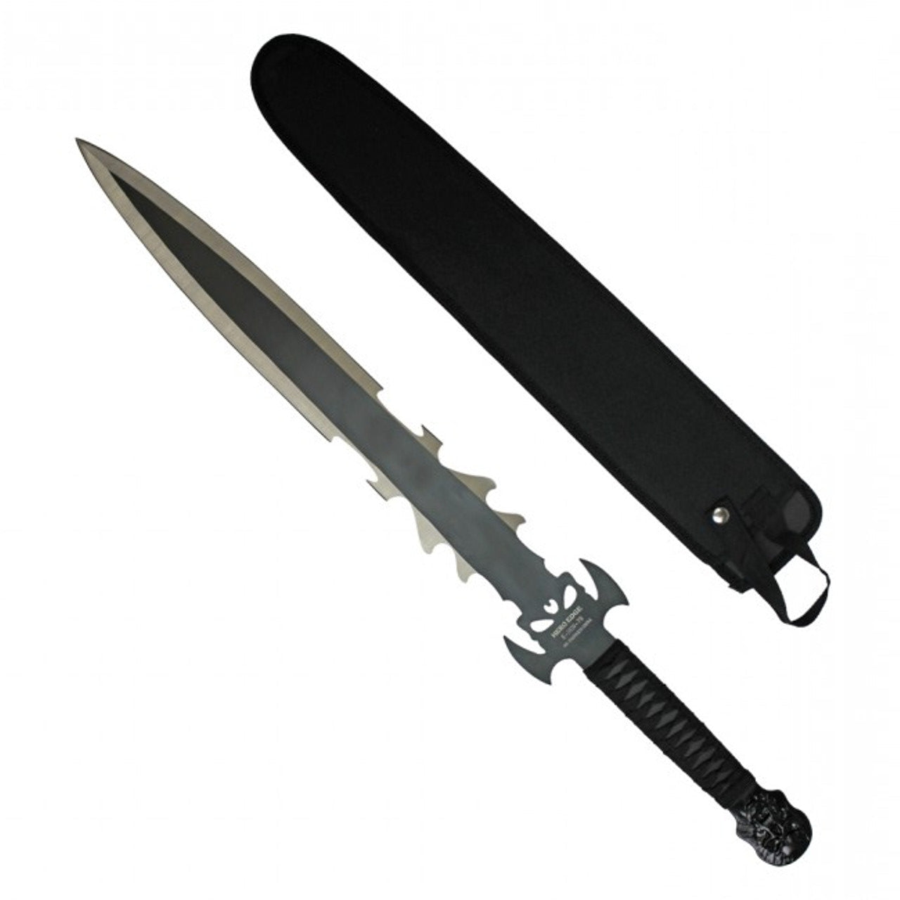 28.25" Two-Tone Ninja Machete – Grey
