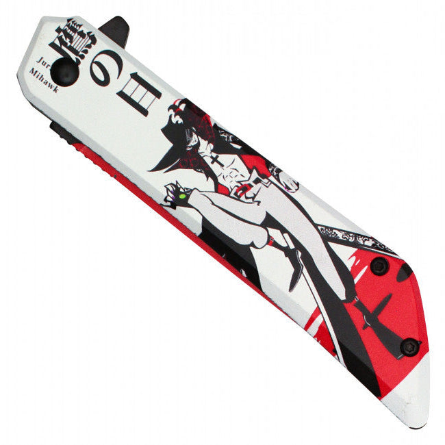 Dracule Mihawk Anime Assisted Opening Knife – One Piece Inspired