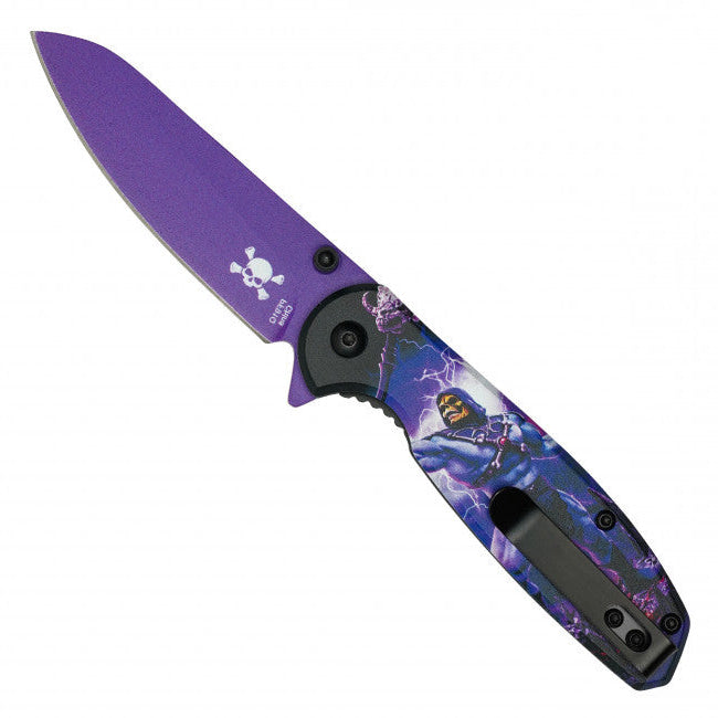 Skeletor Assisted Opening Pocket Knife – Masters of the Universe Inspired