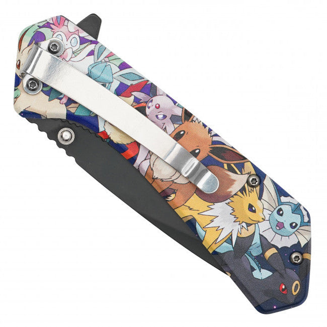 Eevee Evolutions Assisted Opening Pocket Knife – Pokémon Inspired