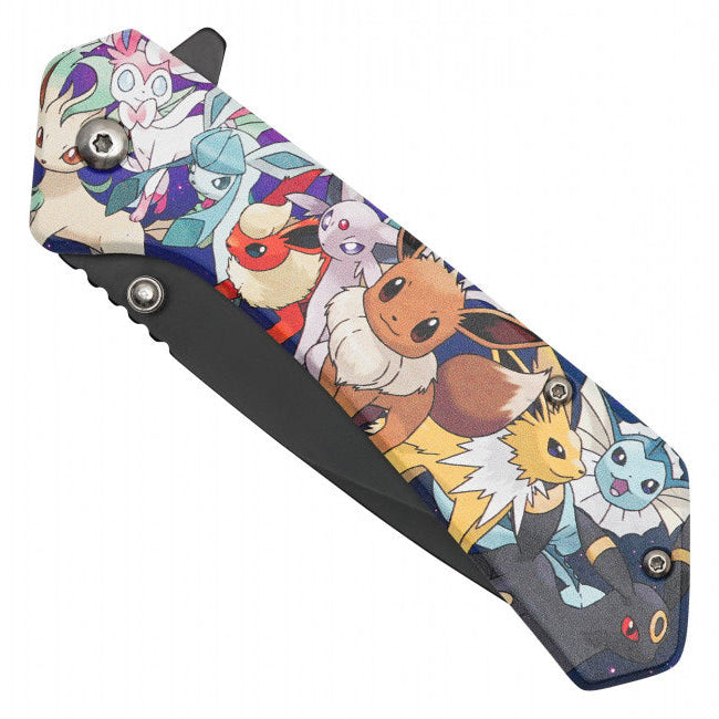 Eevee Evolutions Assisted Opening Pocket Knife – Pokémon Inspired