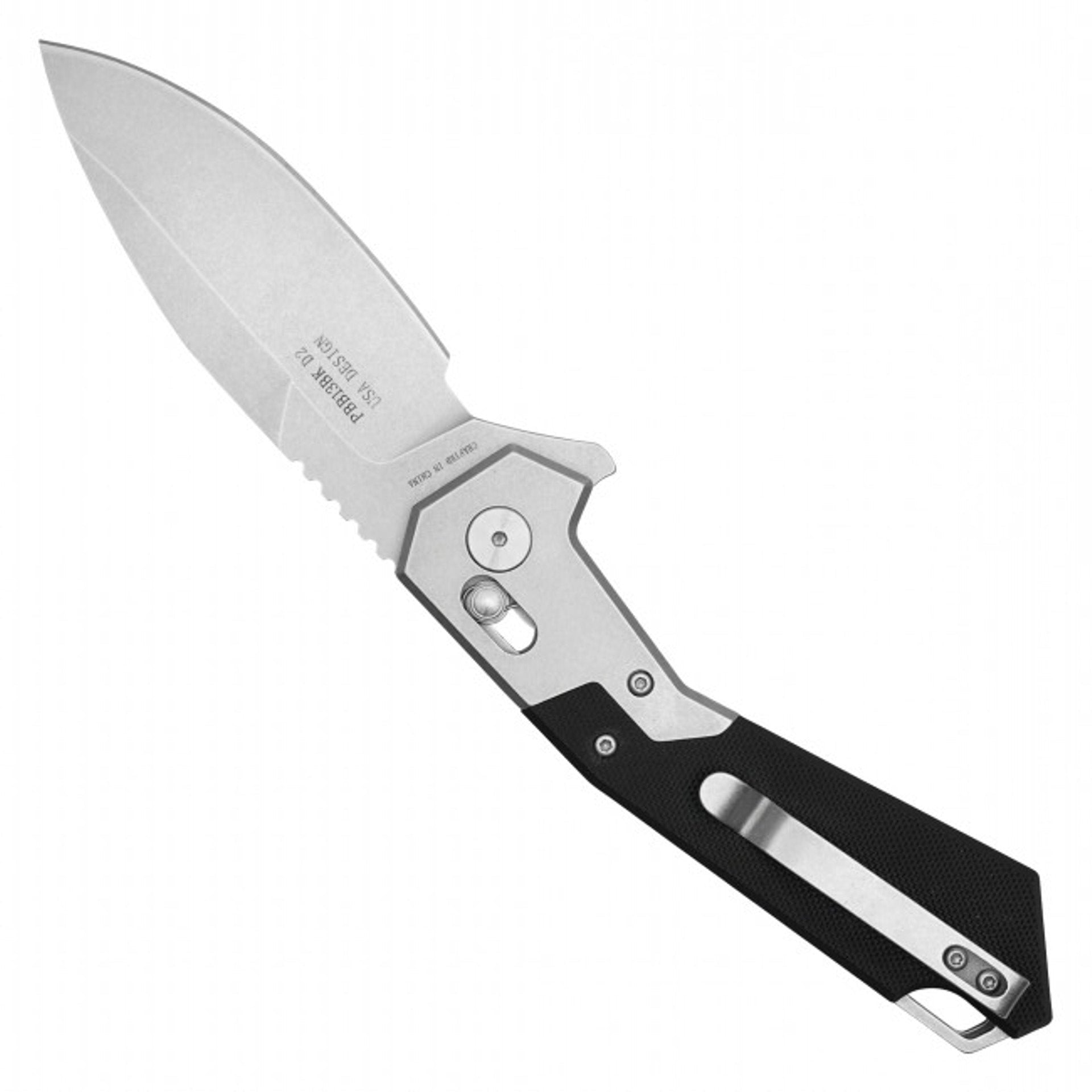 8.5" 2-Tone D2 Pocket Knife
