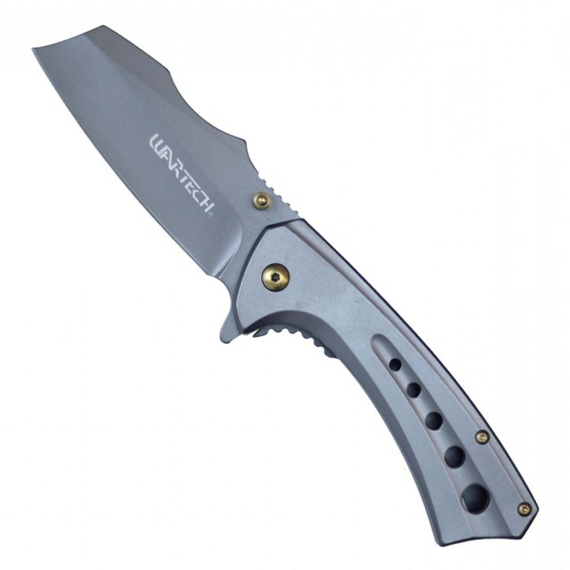 7 3/4" Assisted Open Ball Bearing Pocket Knife - Grey