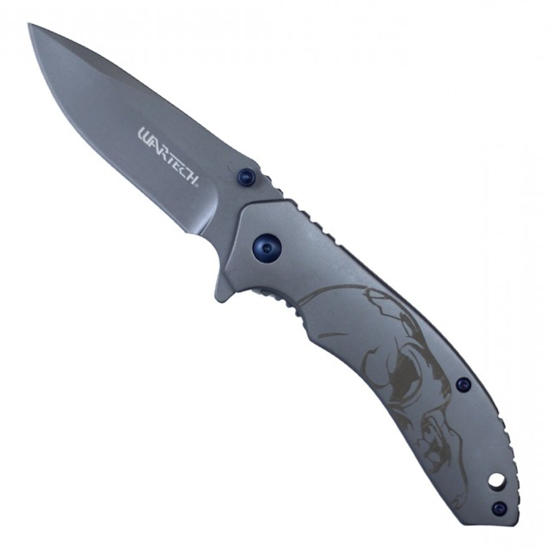 7 3/4" Assisted Open Ball Bearing Pocket Knife - PBB3GY