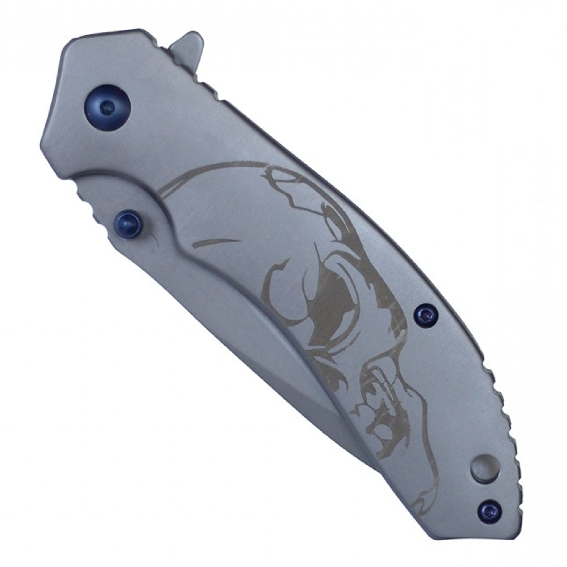 7 3/4" Assisted Open Ball Bearing Pocket Knife - PBB3GY