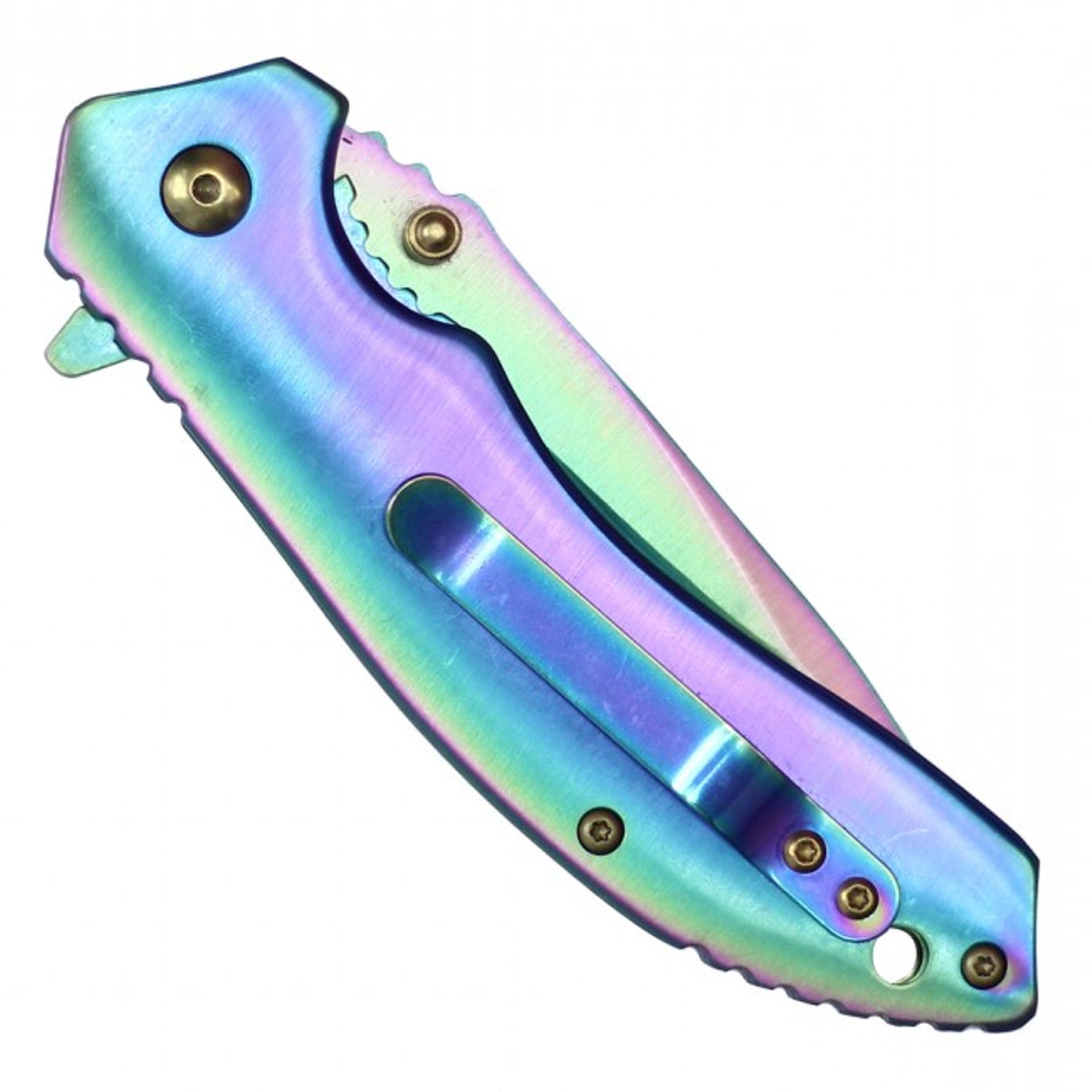 7 3/4" Assisted Open Ball Bearing Pocket Knife - PBB3RW