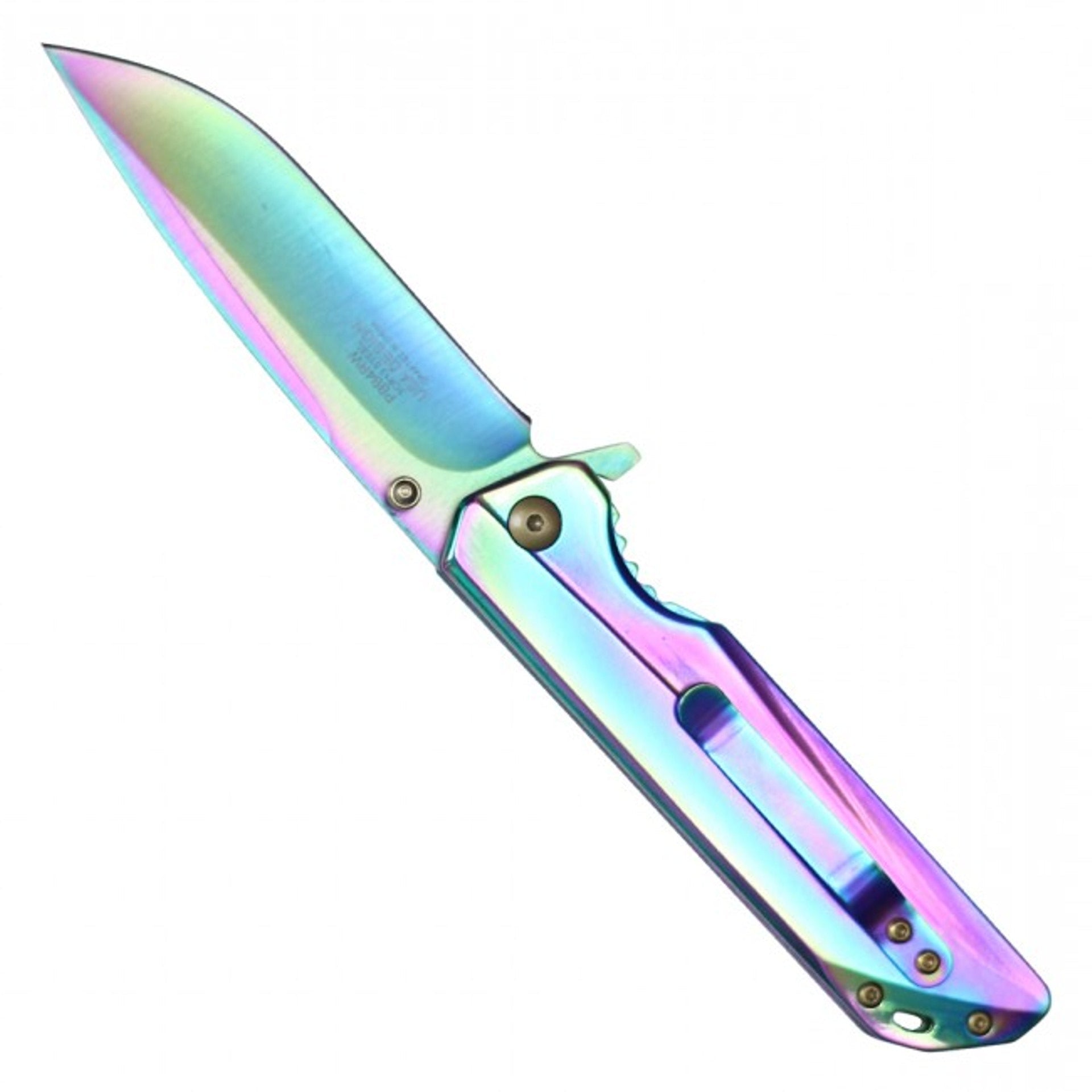7 3/4" Assisted Open Ball Bearing Pocket Knife - PBB4RW
