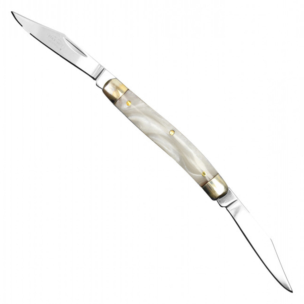 6.75" 2-Blade Canoe Pocket Knife – Classic Elegance & Versatility