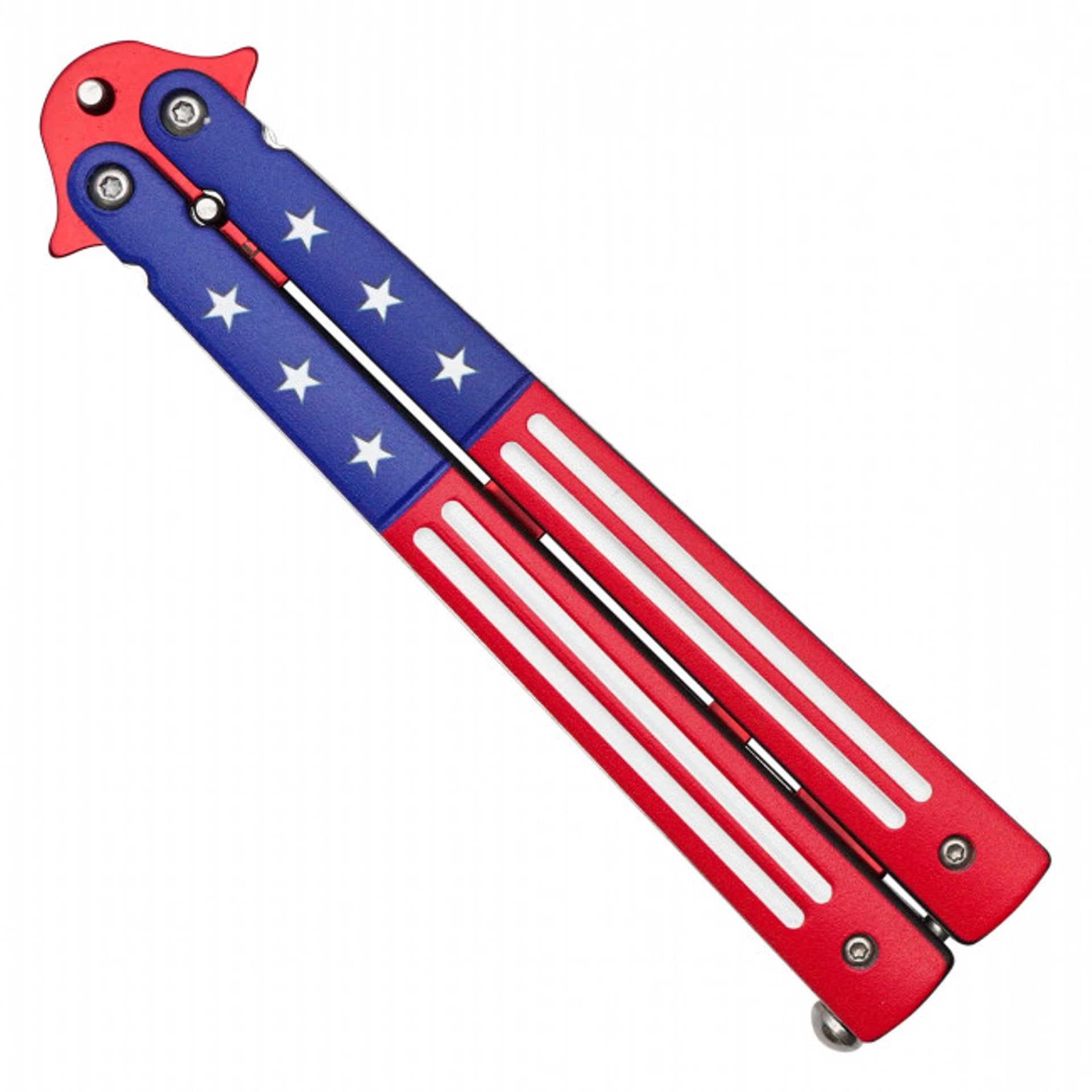 9.25” USA Flag Butterfly Trainer