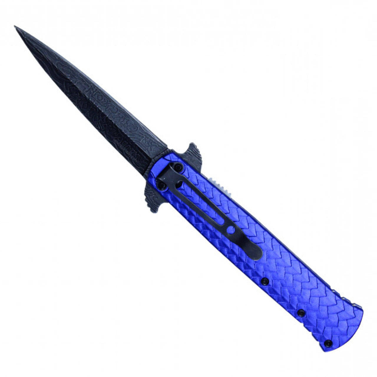 8 3/4" Dragon Pocket Knife – Blue