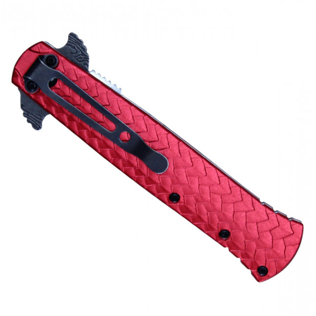 8 3/4" Dragon Pocket Knife – Red