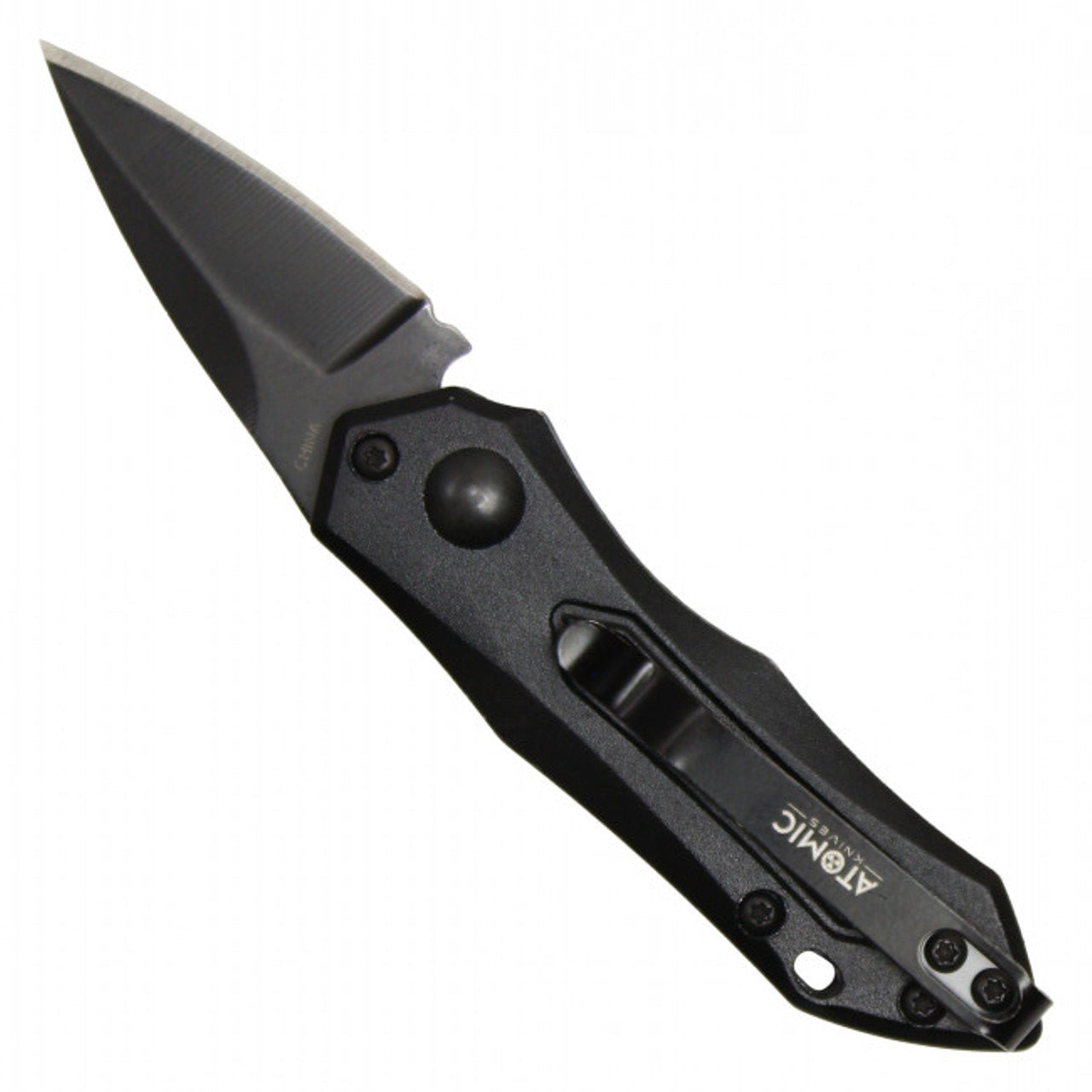 5.25" Cali Legal Push Button Automatic Knife - Black