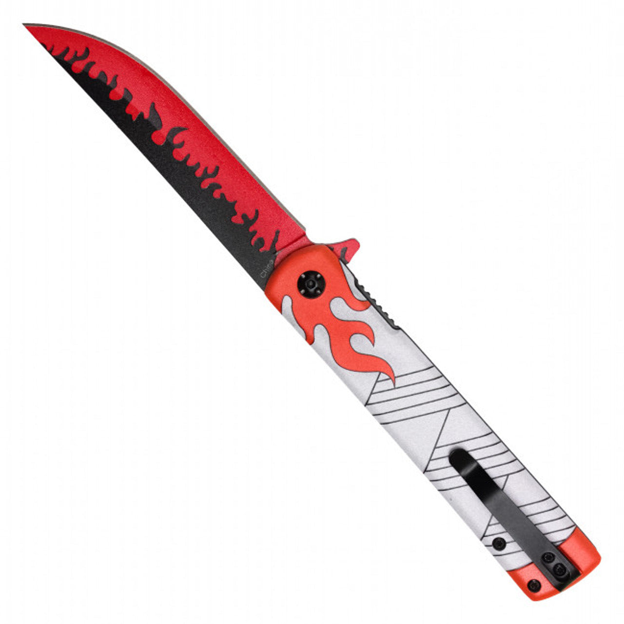 Rengoku Pocket Knife | 8" Pocket Knife | Knife Plug