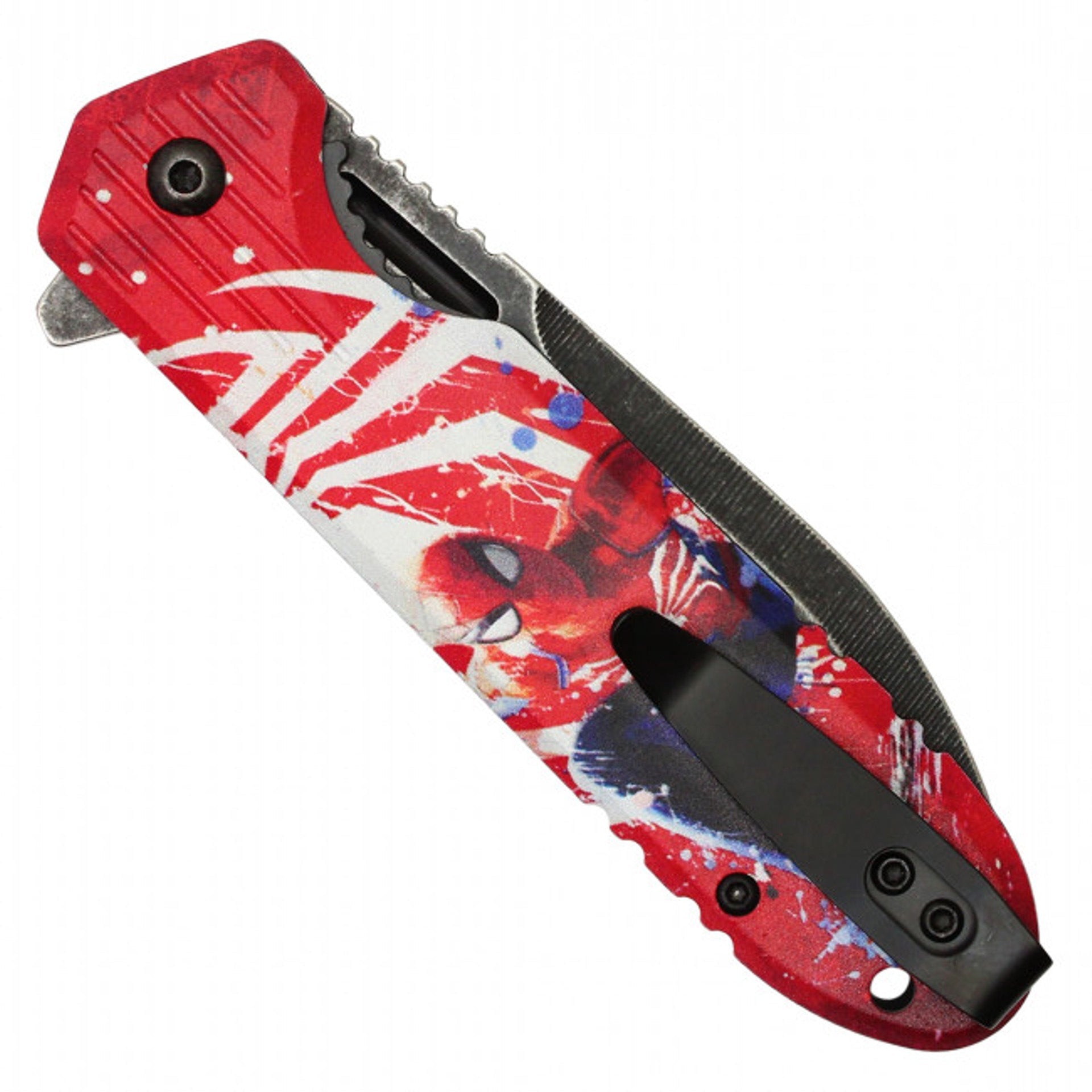 Red Spider Spring Assisted Folding Pocket Knife – Bold & Tactical