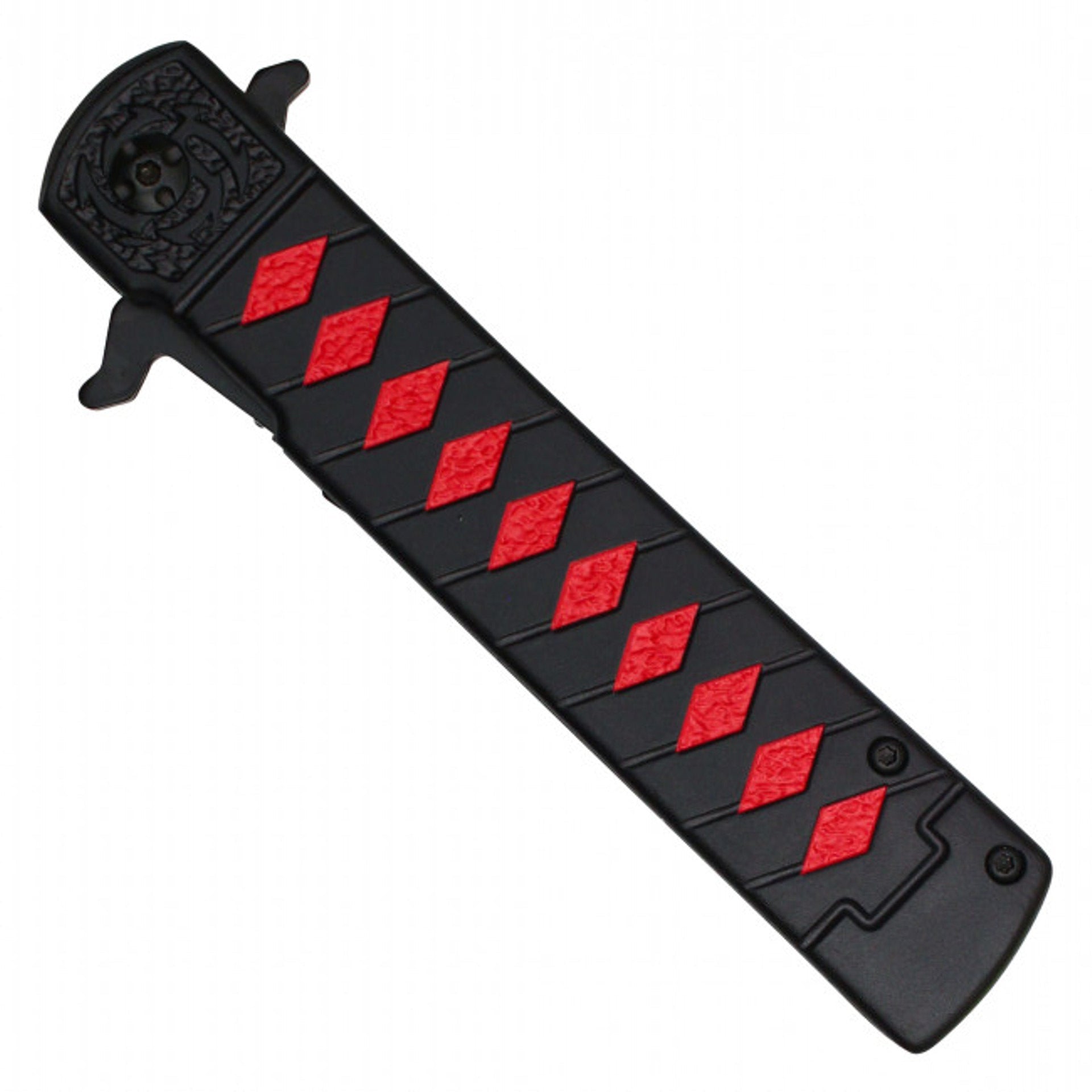 9" Black Ichigo-Inspired Katana Pocket Knife – Version A