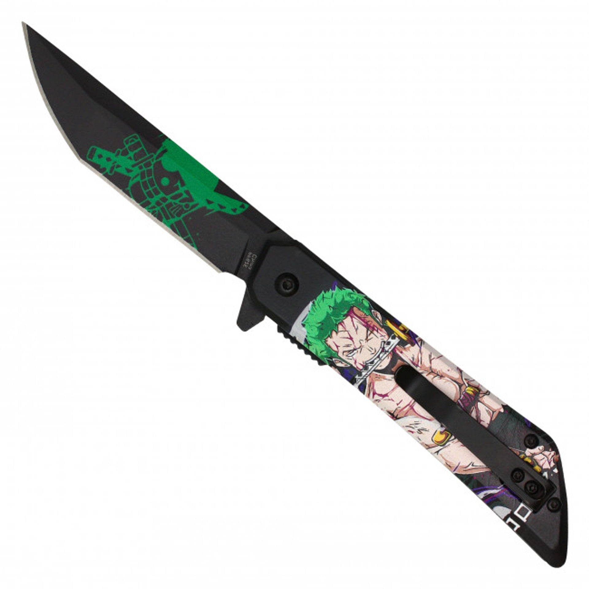 Roronoa Zoro Assisted Opening Pocket Knife – One Piece Inspired