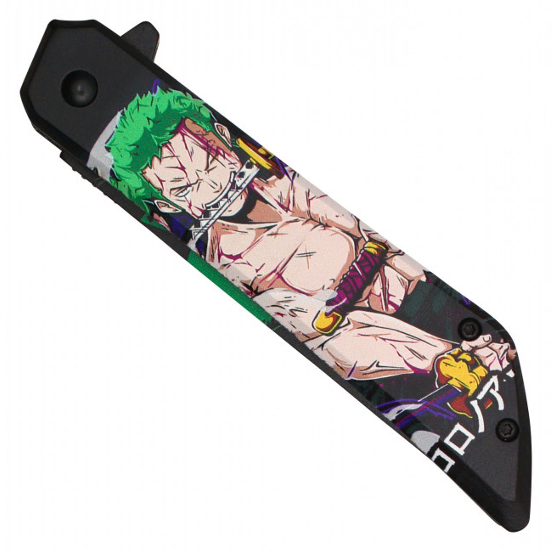 Roronoa Zoro Assisted Opening Pocket Knife – One Piece Inspired