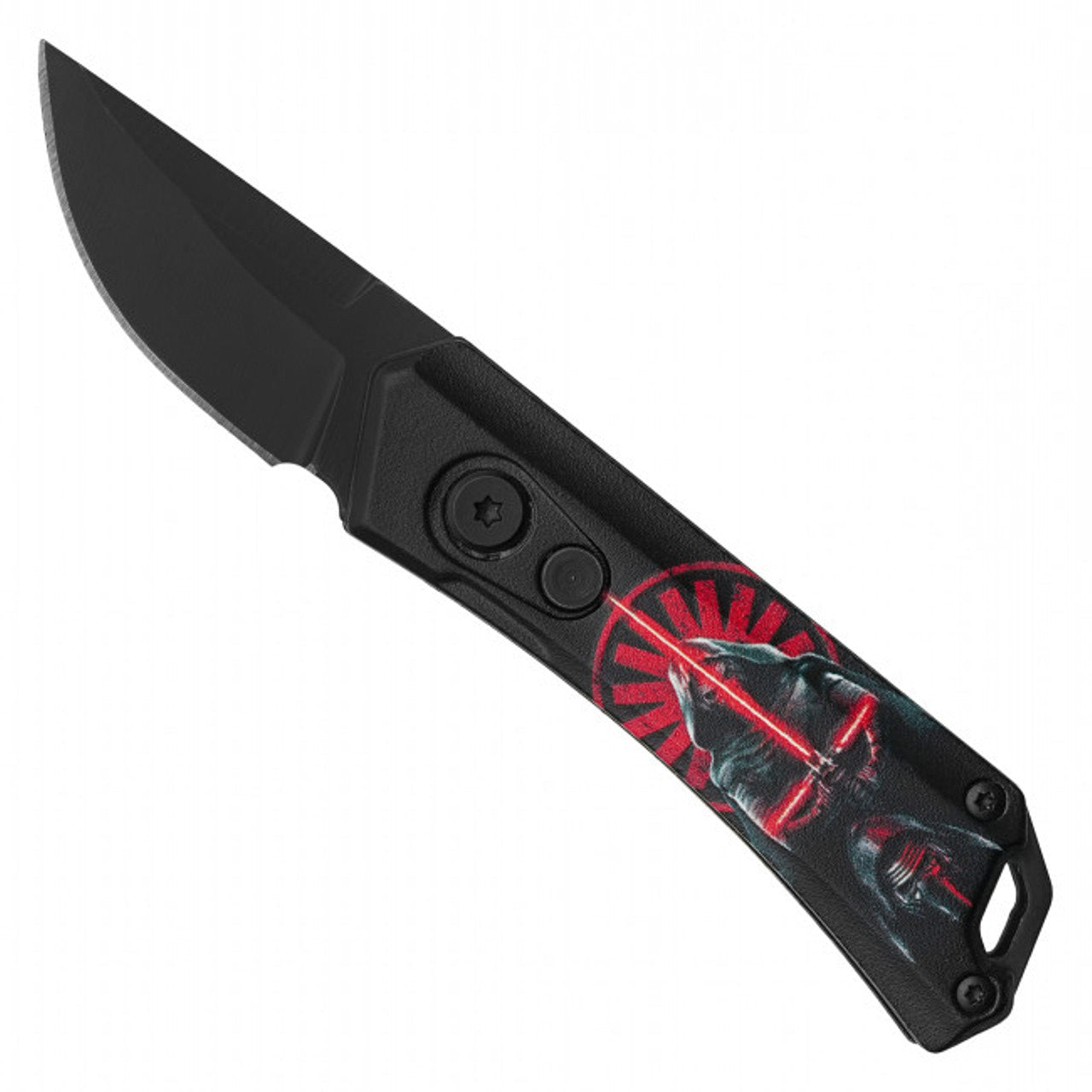 Black Push Button Knife | Dark Lord Edition Knife | Knife Plug
