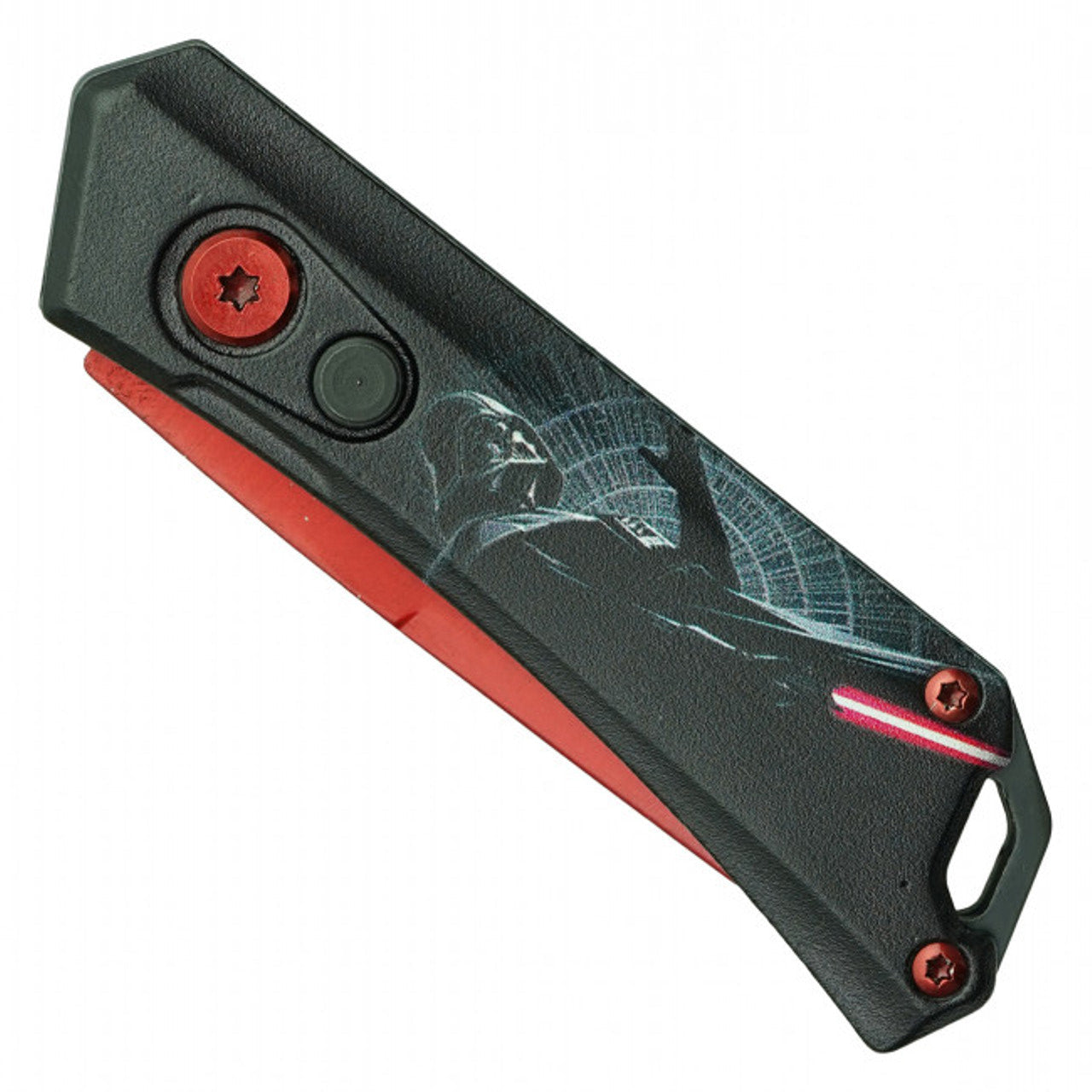 Red Pocket Knife | Push Button Knife | Knife Plug