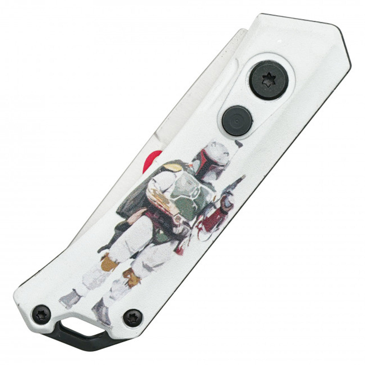 Silver Push Button Knife | Bounty Hunter Knife | Knife Plug