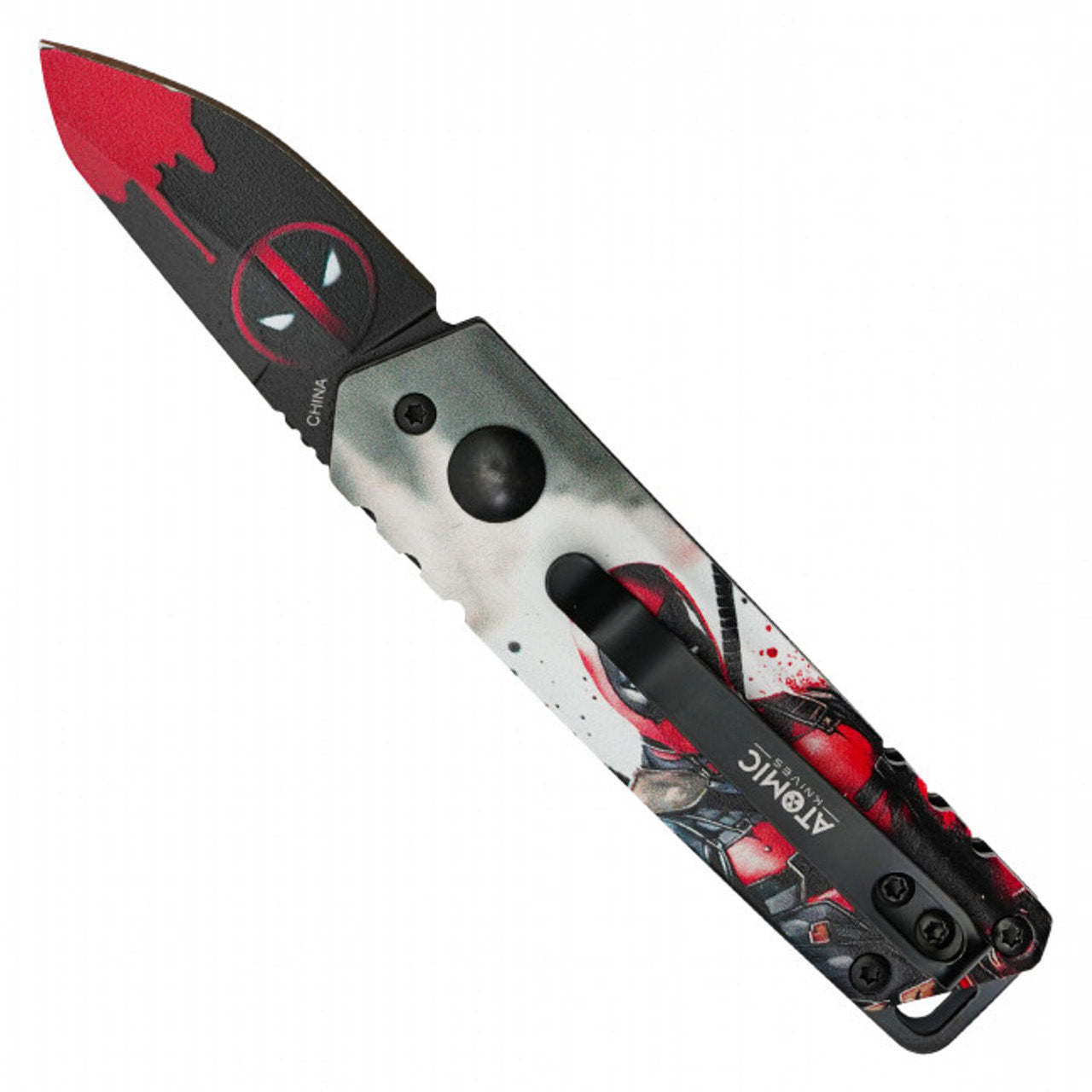 Compact Steel Knife | Deadpool Hero Knife | Knife Plug