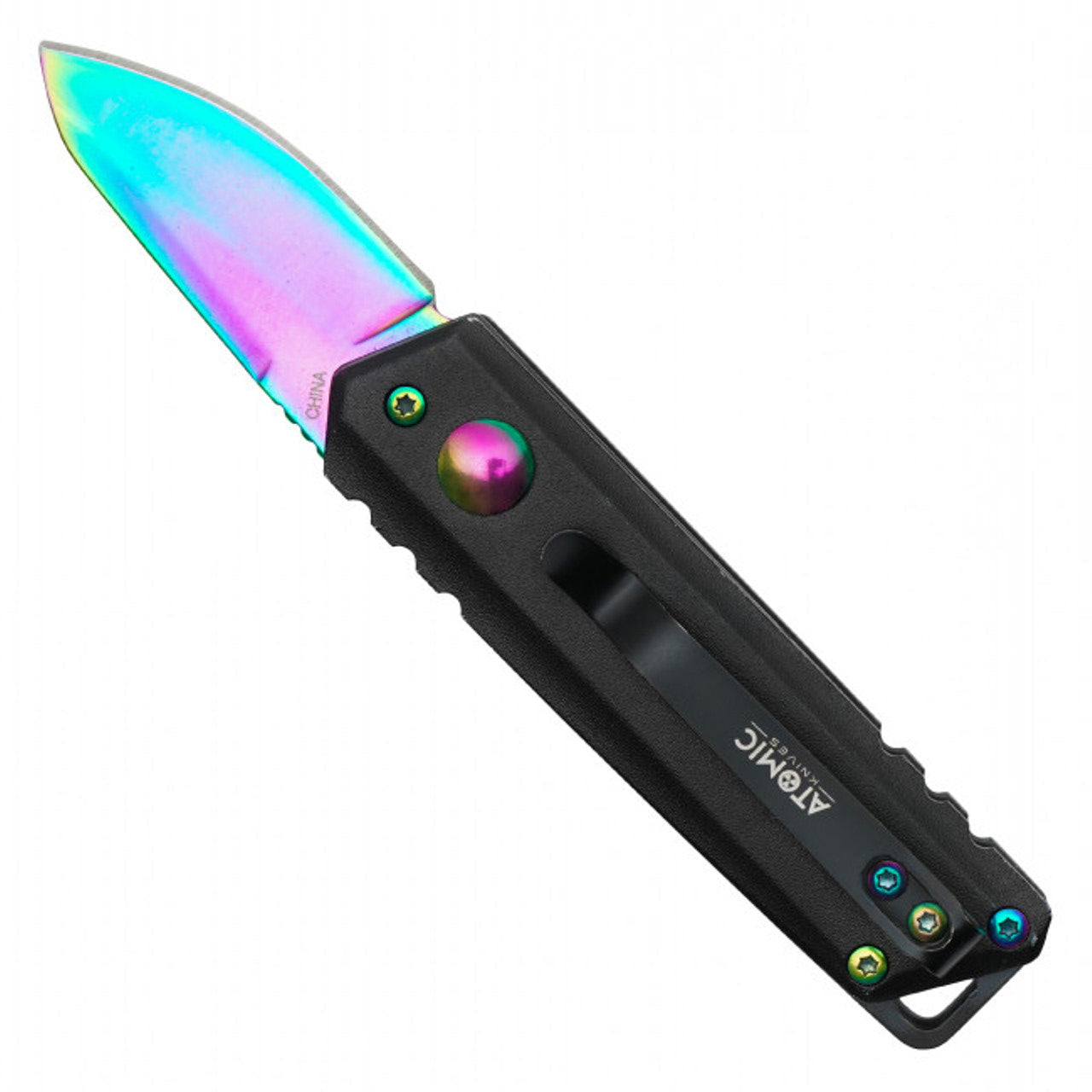 Outdoor Rainbow Knife | 5" Rainbow Knife | Knife Plug