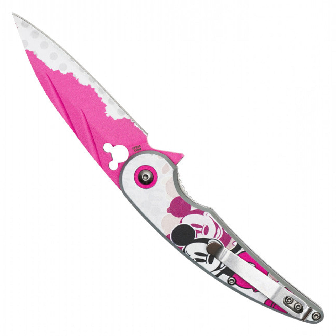 7.75" Pink Mouse Pocket Knife – Stylish & Compact Folding Knife