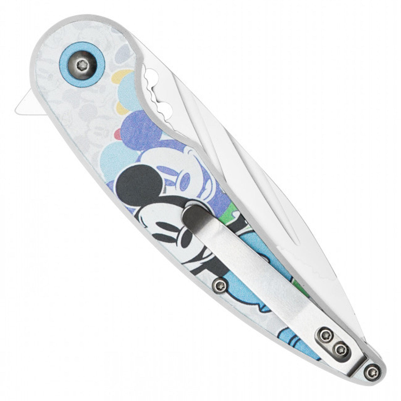 7.75" White Mouse Pocket Knife – Classic Cartoon EDC Blade