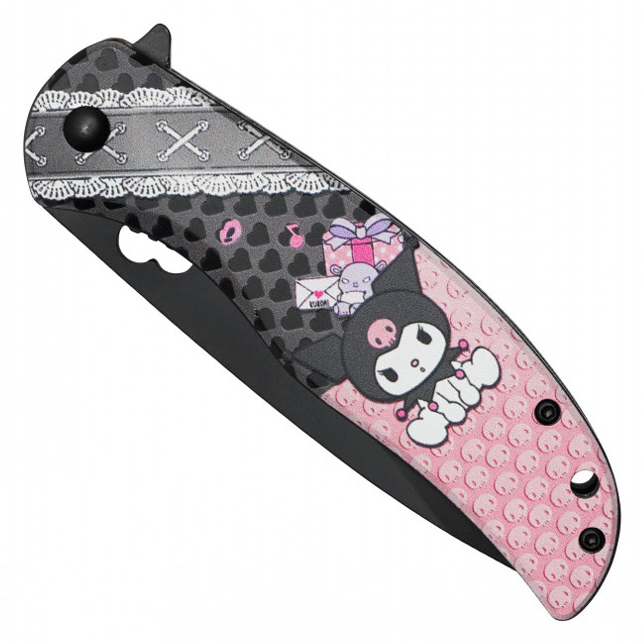 8.25" Midnight Mischief Kuromi Pocket Knife