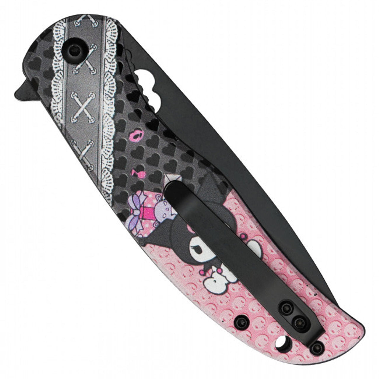 8.25" Midnight Mischief Kuromi Pocket Knife