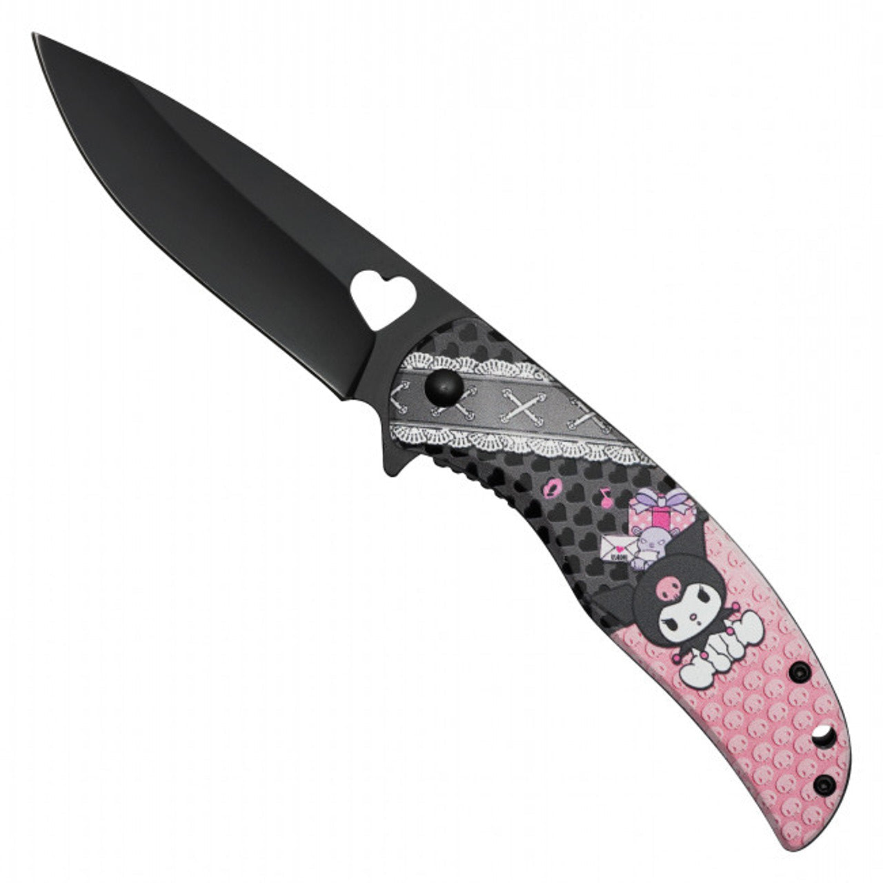 8.25" Midnight Mischief Kuromi Pocket Knife