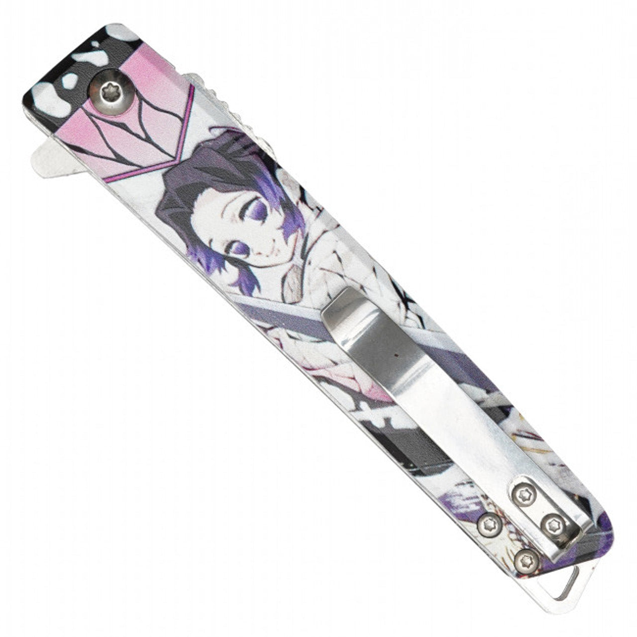 Anime Inspired Folding Knife | Shinobu Pocket Knife | Knife Plug