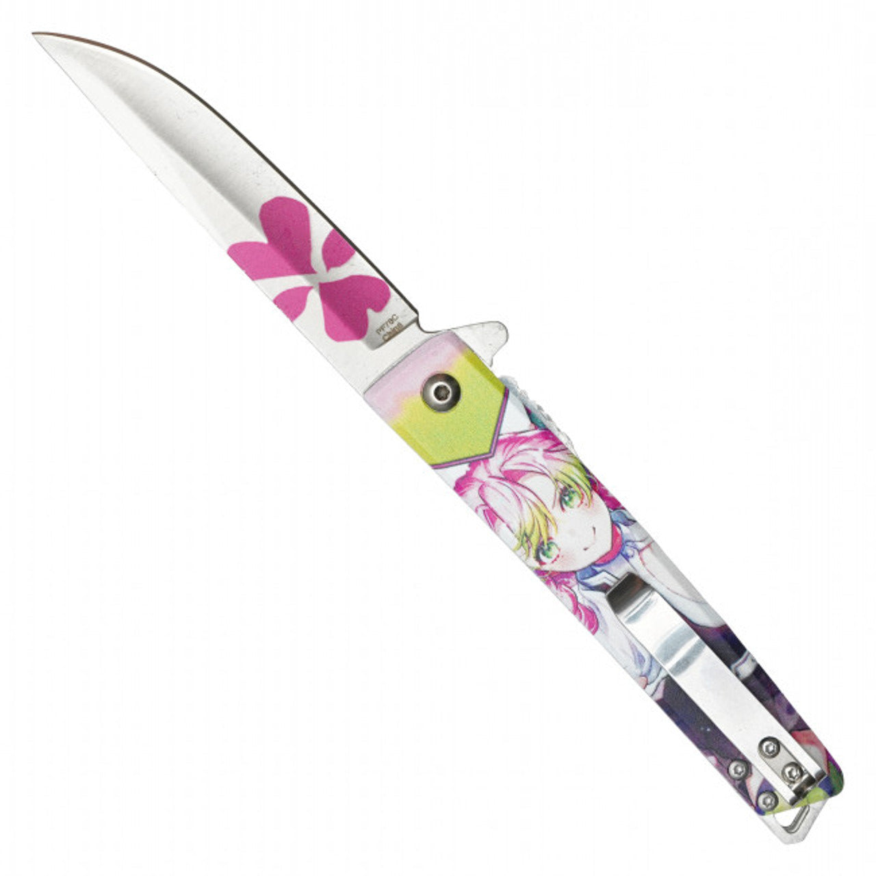 Mitsuri Pocket Knife | Demon Slayer Pocket Knife | Knife Plug