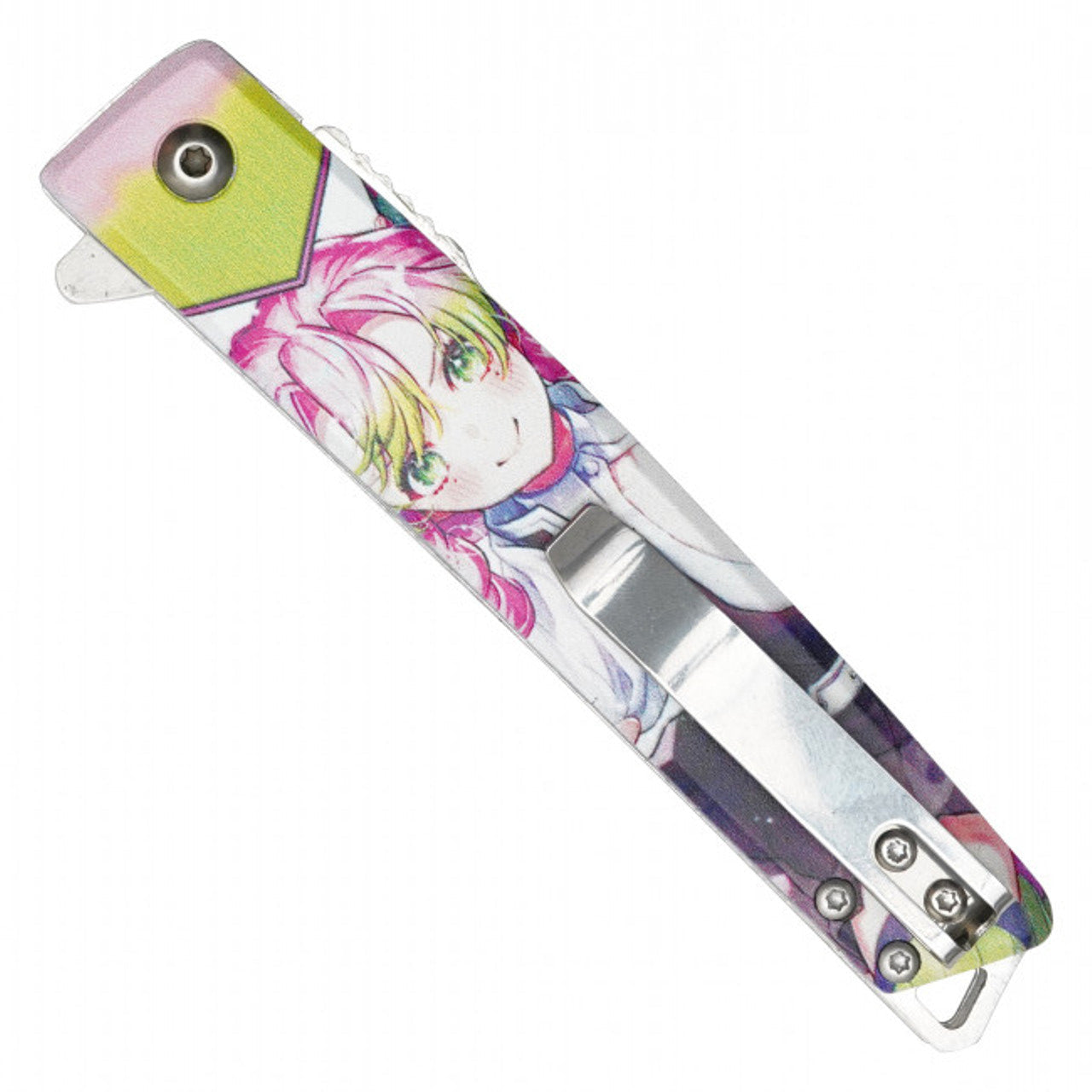 Mitsuri Pocket Knife | Demon Slayer Pocket Knife | Knife Plug