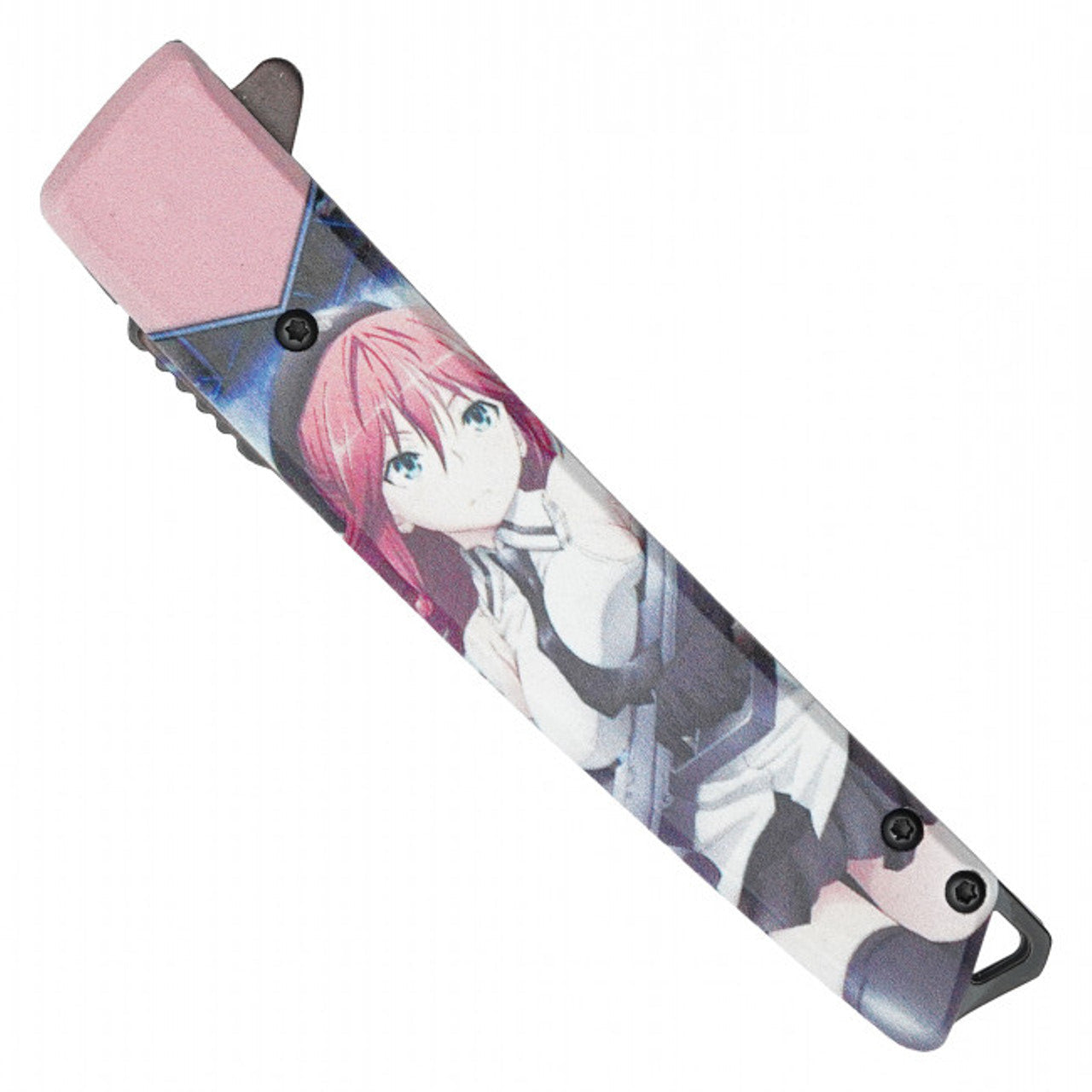 Anime Waifu Pocket Knife | 8" Pocket Knife | Knife Plug