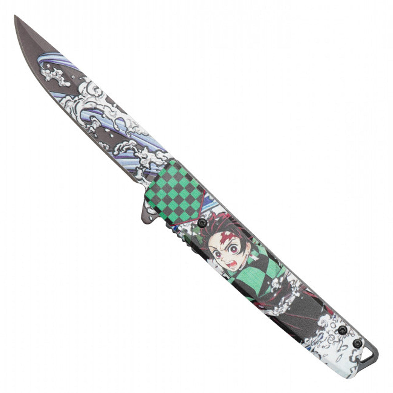 Tanjiro Pocket Knife | Demon Slayer Knife | Knife Plug