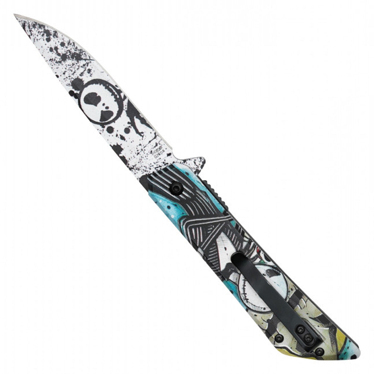 8" Jack Skellington Pocket Knife – Iconic Design & Sharp Precision