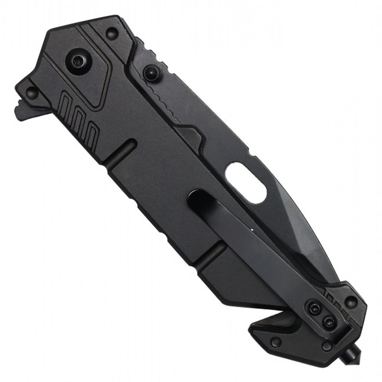 8" Milspec Tactical Fire Dept Knife – Rescue & EDC Ready