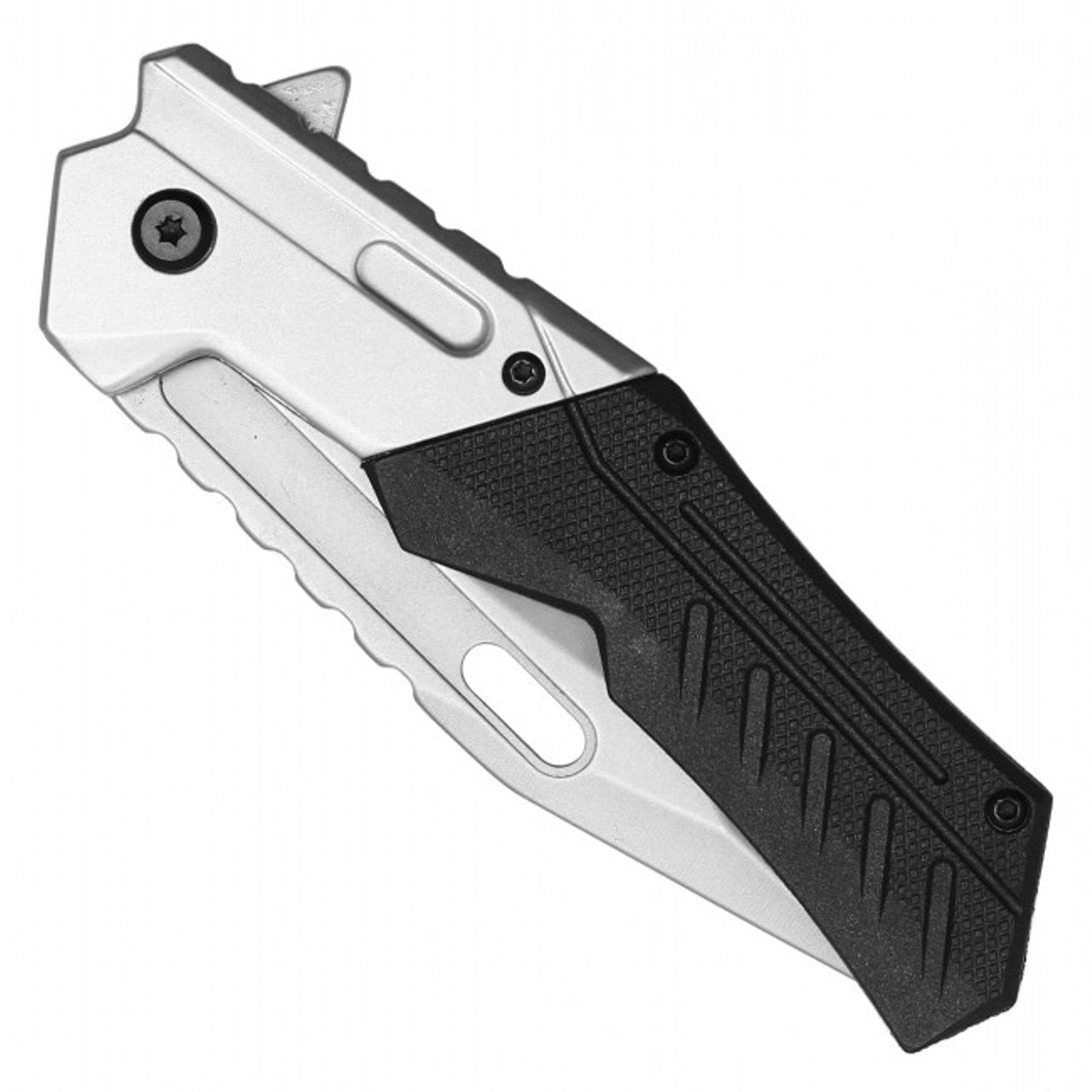 8.25" MilSpec Black Tactical EDC Pocket Knife