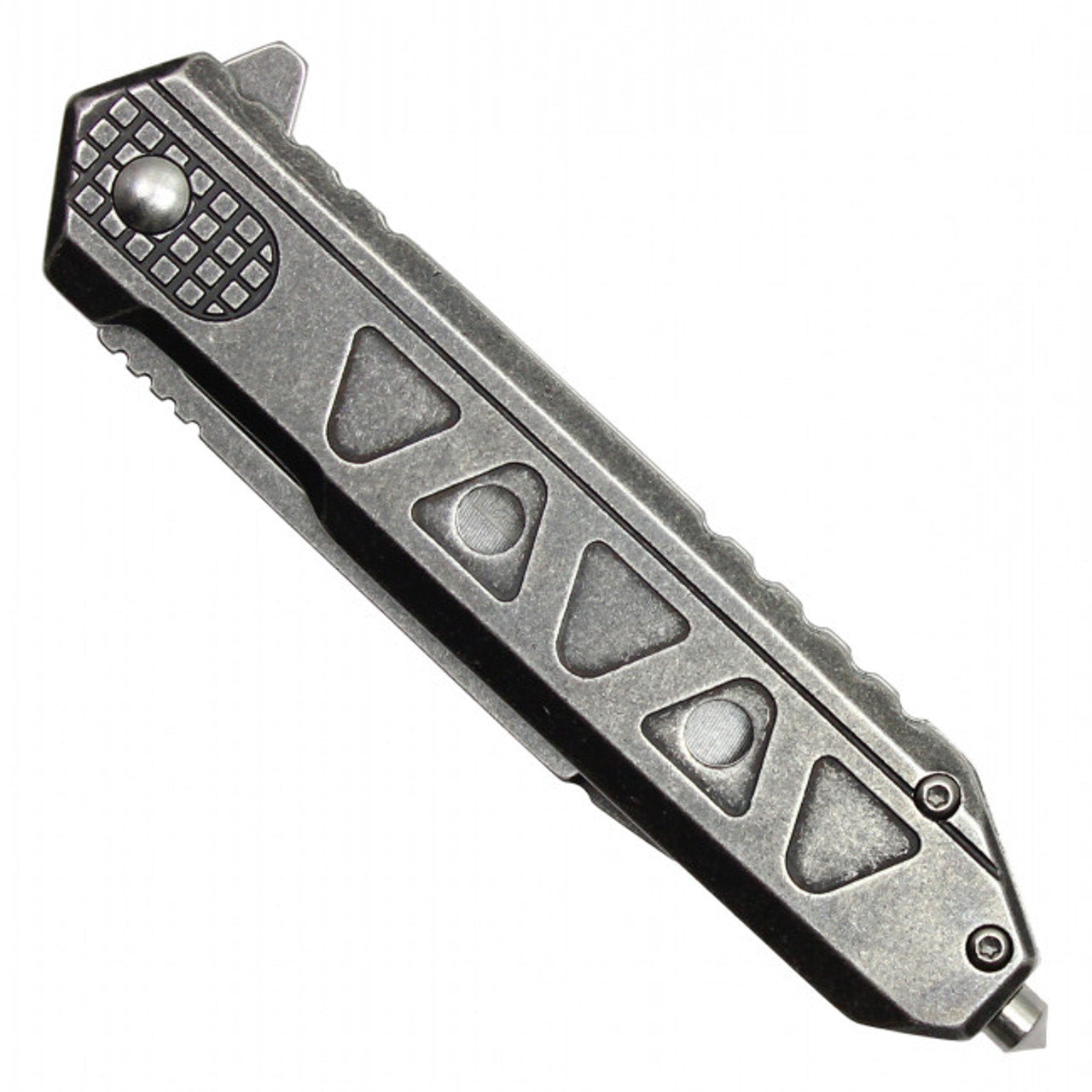 8" Stonewashed Pocket Knife