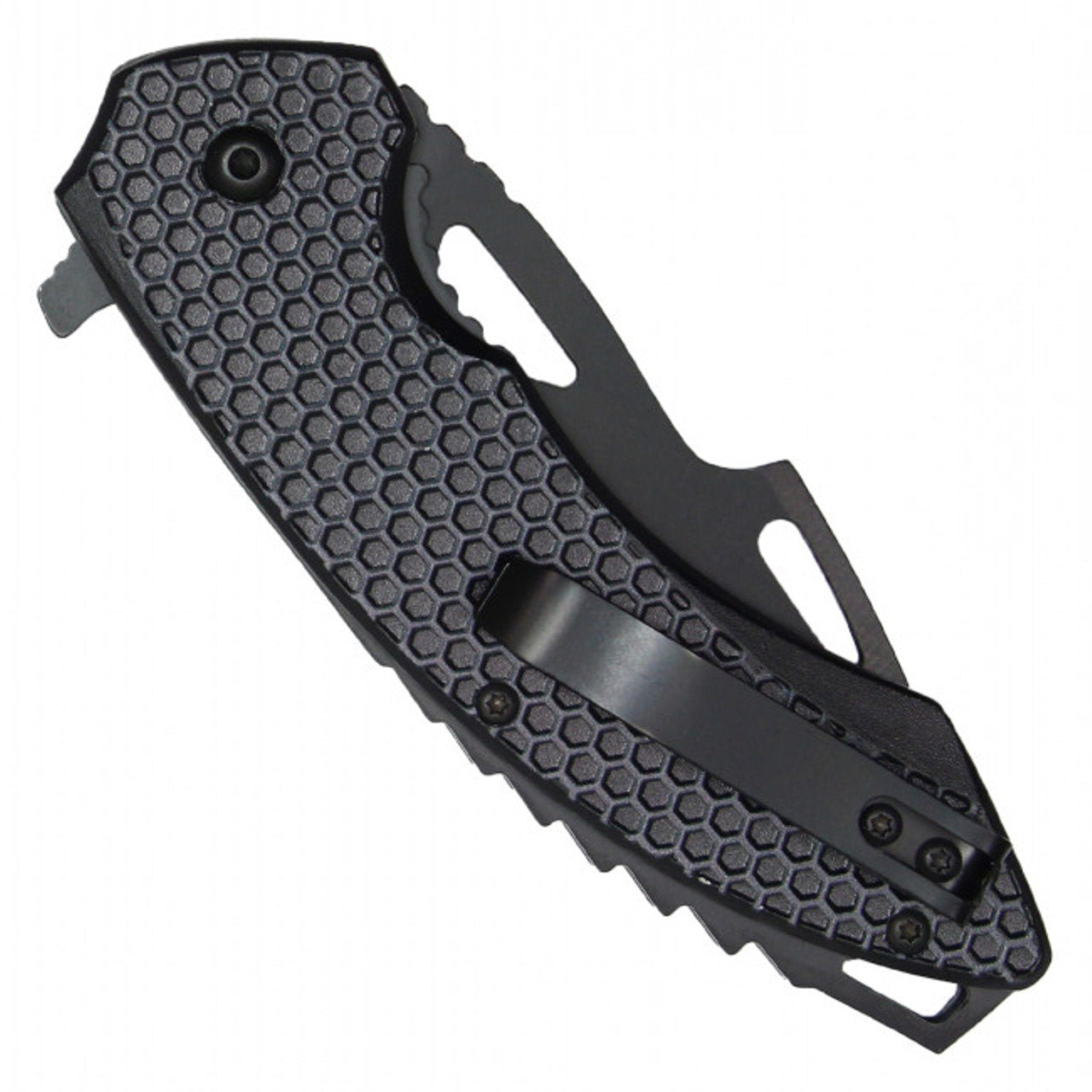 9" Blue Dragon Pocket Knife | Fantasy Folding Knife with Flaming Blade