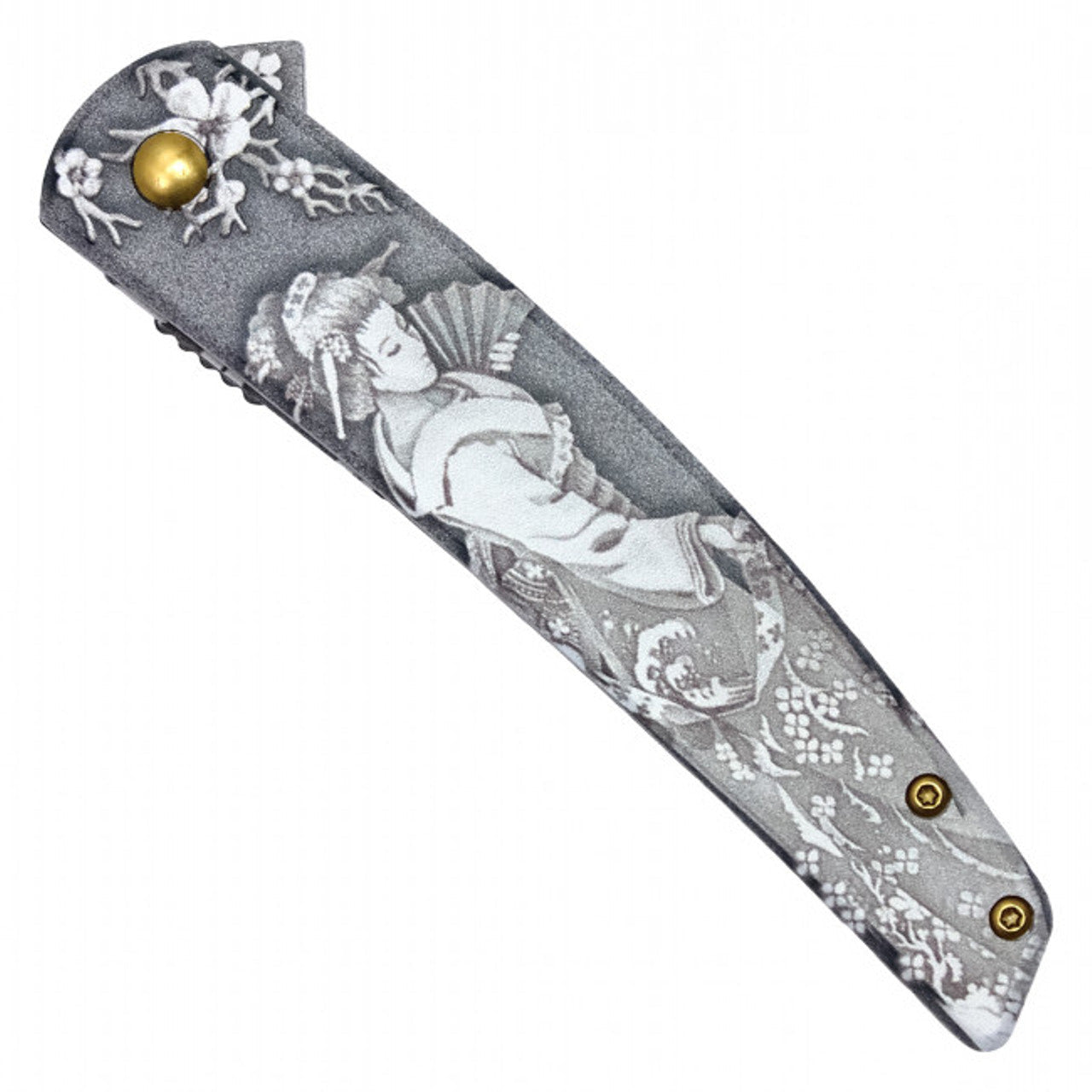8.25" Japanese Art Pocket Knife