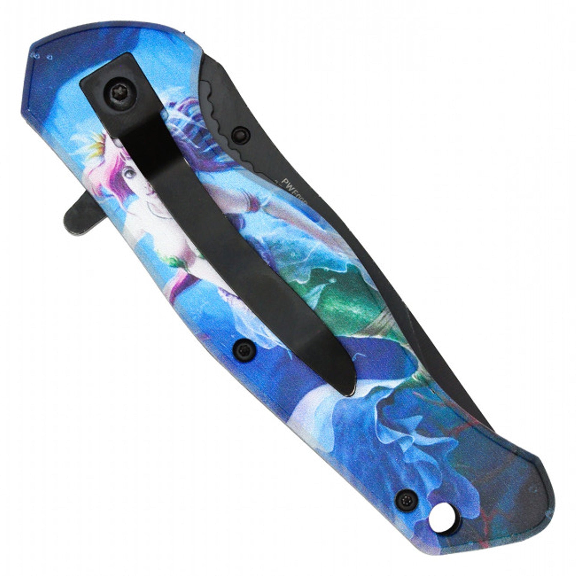 8" Wartech Mermaid Pocket Knife – Oceanic Elegance
