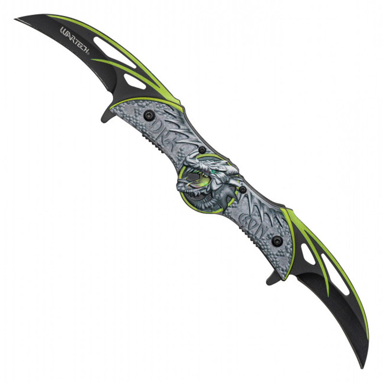 10.5" Green Dragon Pocket Knife – Legendary Design & Fierce Performance