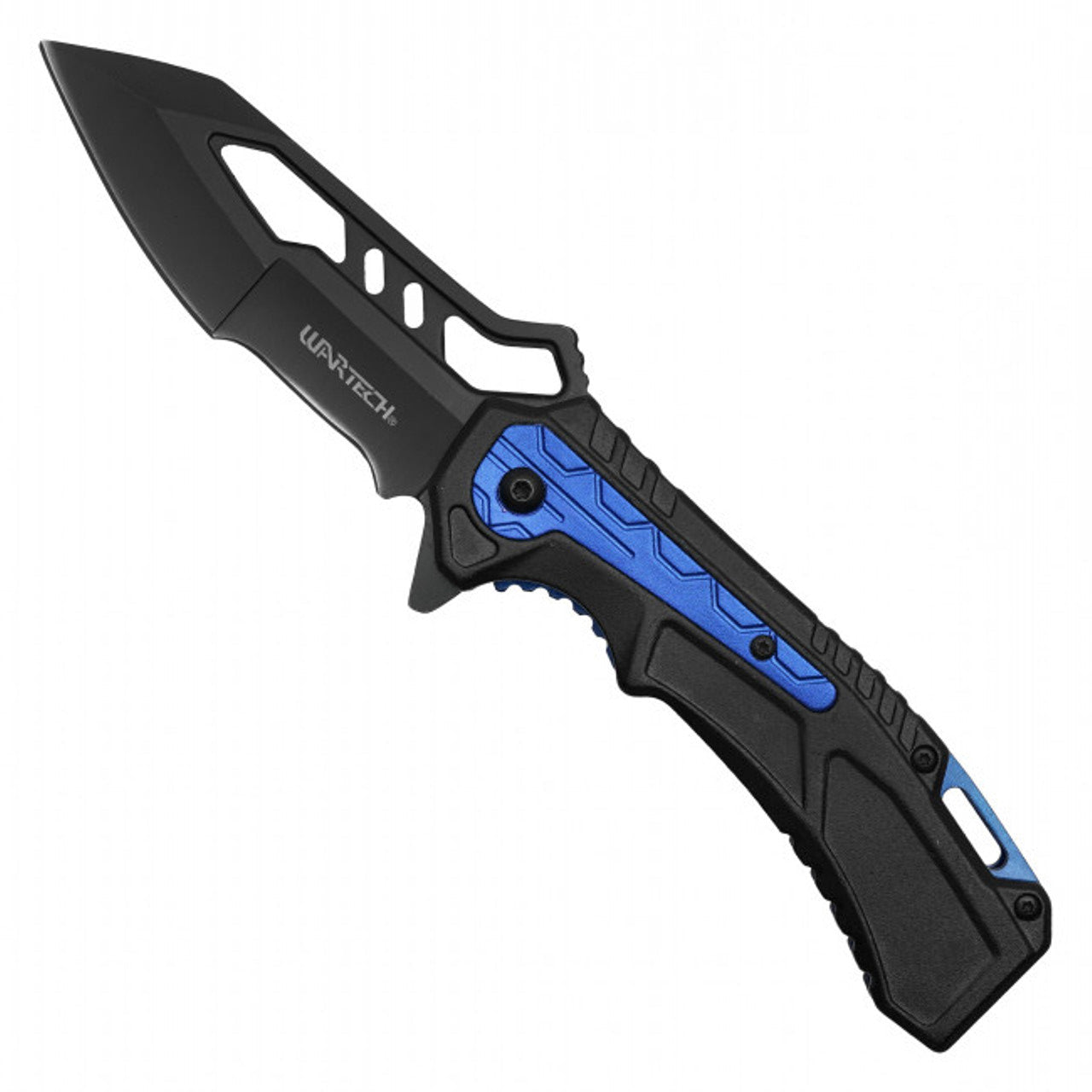 8.25" Tactical Blue Pocket Knife – Durable & Stylish